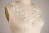Beaded Lace Bridal Applique