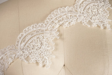 Bridal Beaded Lace Trim