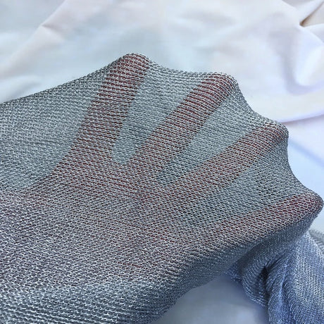 Chainmail Mesh Spandex Fabric - Gold, Black, Silver, Rose Gold, 60" Width (1 Yard)