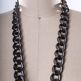 Fashion Chain Gunmetal Aluminum 20mm