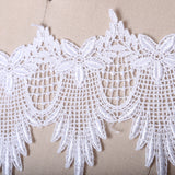 Venice Lace Trim White Cotton 4 Inch
