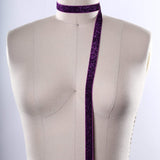 Glitter Elastic Trim Deep Purple 5/8"