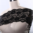 Stretch Lace Flower Motif Trim