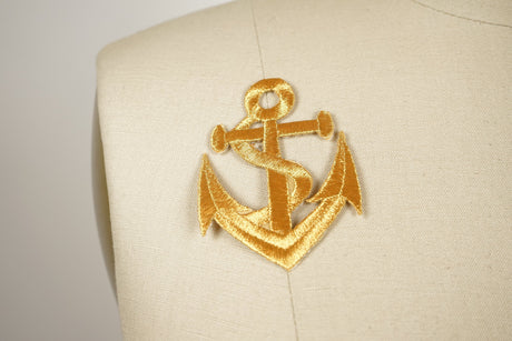 Nautical Anchor Iron-On Patch