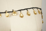Sea Shell Trim Gold on Black