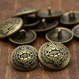 Antique Brass Shank Button