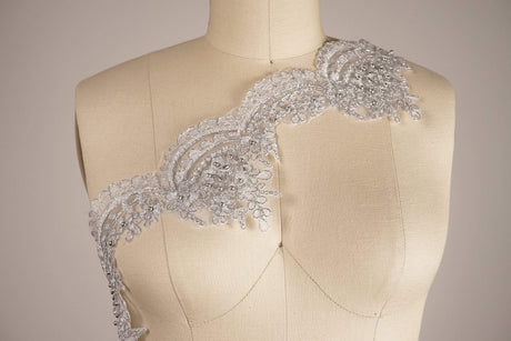 Bridal Beaded Lace Trim