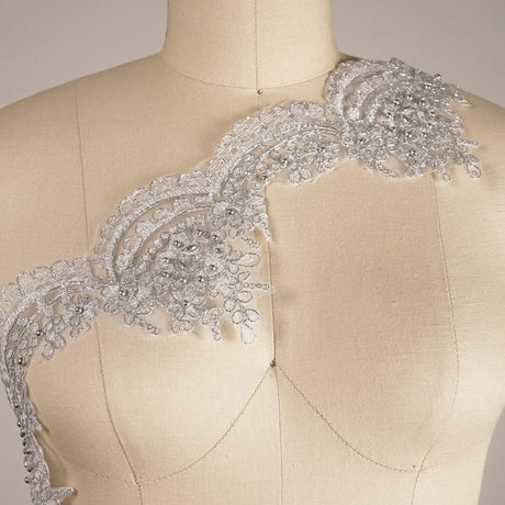 Bridal Beaded Lace Trim