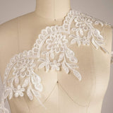 Bridal Lace Trim White Ivory 6 Inch