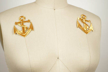 Nautical Anchor Iron-On Patch