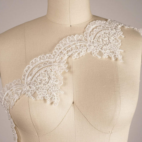 Bridal Beaded Lace Trim