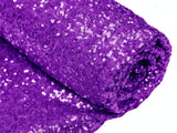 Purple Sequin Fabric by the Yard