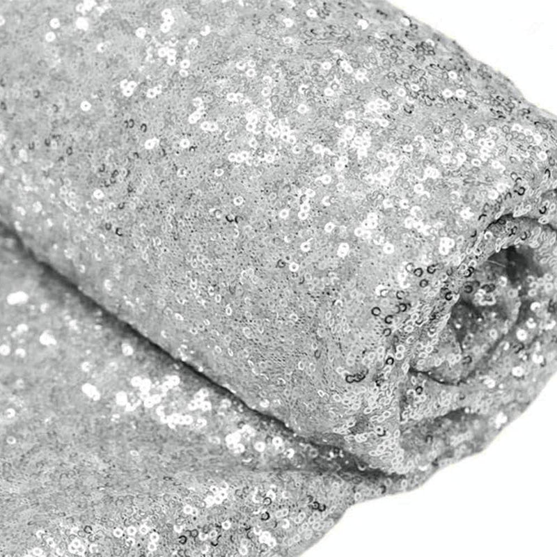 Silver Sequin Fabric
