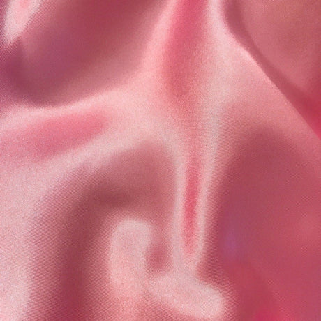 Stretch Satin Charmeuse Pink Bubble Gum