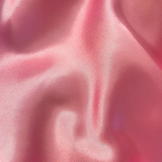 Stretch Satin Charmeuse Pink Bubble Gum