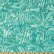 Rosette Satin Fabric Mint