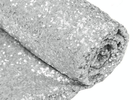 Silver Sequin Fabric