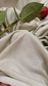 Stretch Spandex Fabric Silver