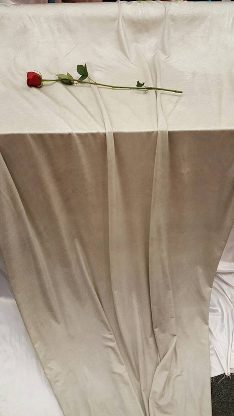 Stretch Spandex Fabric Silver