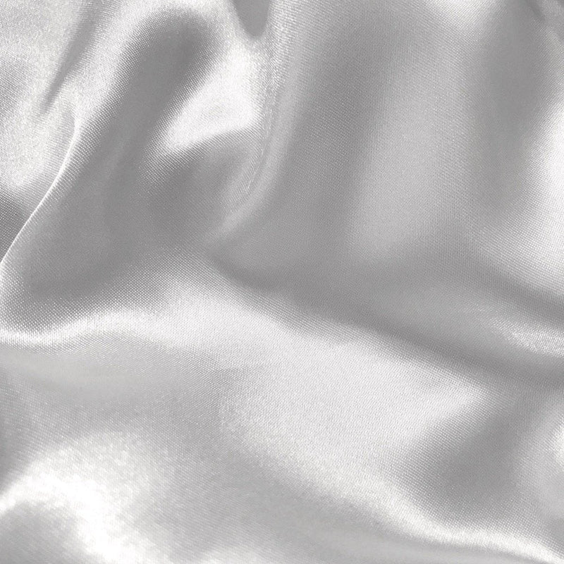 Charmeuse Bridal Satin Fabric White