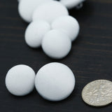 Bridal Satin Metal Backing Button