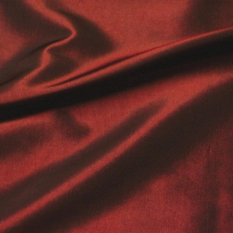 Stretch Taffeta Fabric Burgundy