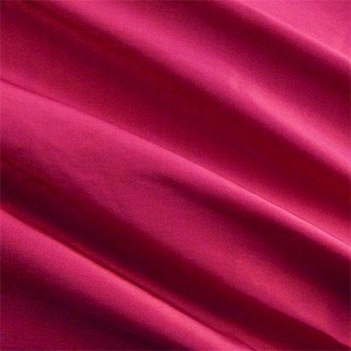 Stretch Taffeta Fuchsia Pink Iridescent