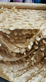 Gold Geometric Taffeta