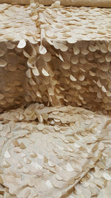 Gold Geometric Taffeta
