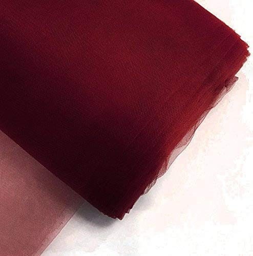 Burgundy Tulle Bolt