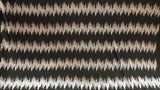 Sequin Stretch Jersey Knit Fabric Silver on Black