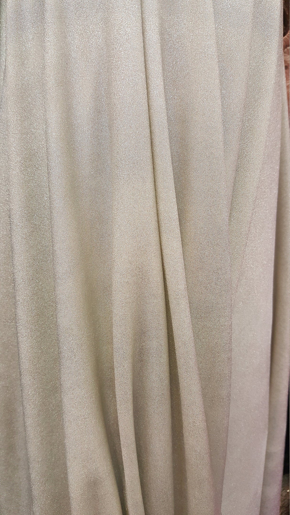 Stretch Spandex Fabric Silver