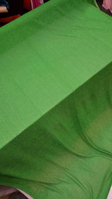 Stretch Lame Sparkly Green Fabric