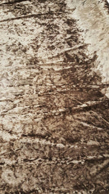 Brown Crushed Stretch Velvet Fabric