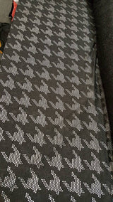 Stretch Floral Fish Net Spandex Fabric Black