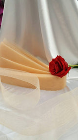 Horsehair Bridal Trim Champagne Nude 2 Inch