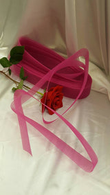 Horsehair Braid Crinoline Trim Hot Pink