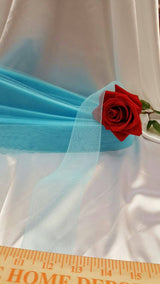 Horsehair Braid Crinoline Trim Turquoise