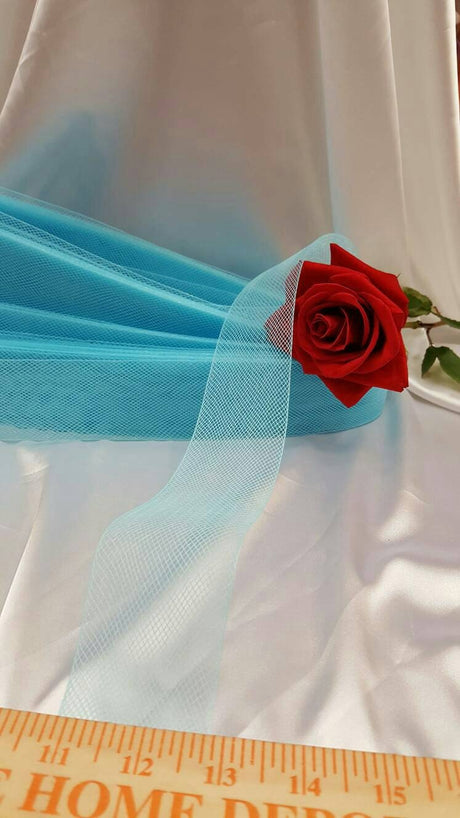 Horsehair Braid Crinoline Trim Turquoise