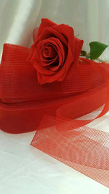 Horsehair Braid Crinoline Trim Red