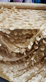 Gold Geometric Taffeta