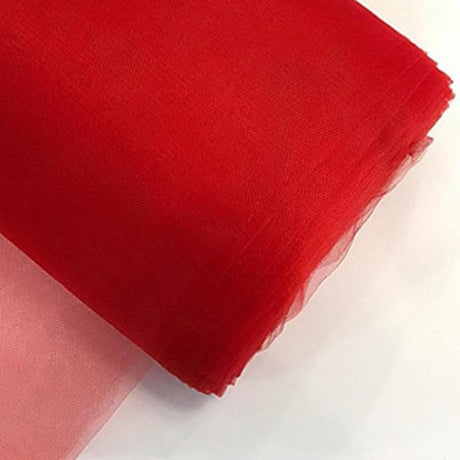 Red Tulle Bolt for Wedding and Decoration