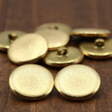 Gold Metal Shank Button 36L