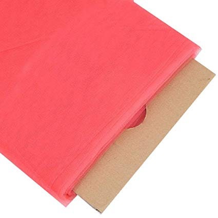Soft Tulle Bolt Coral