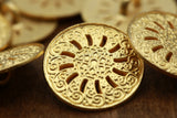 Gold Shank Button 32L 20mm