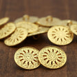 Gold Shank Button 32L 20mm