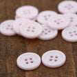 Plastic Button Baby Pink 24L 4-Hole