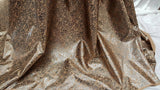 Brocade Paisley Satin Gold Beige