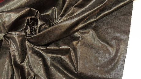 Textured Black Vinyl Fabric