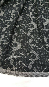 Stretch Black Jersey Knit Fabric